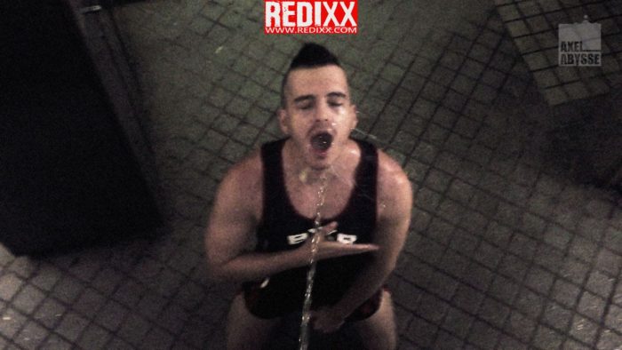 Fisting and Pissing Inside A Public Toilet With Axel Abysse