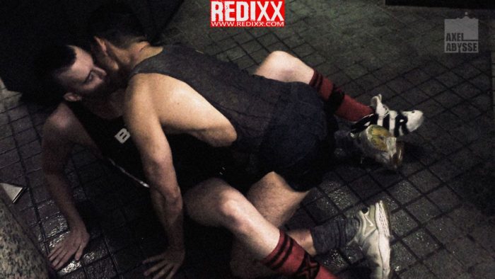 Fisting and Pissing Inside A Public Toilet With Axel Abysse