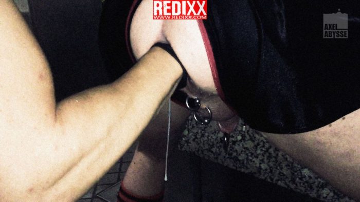 Fisting and Pissing Inside A Public Toilet With Axel Abysse