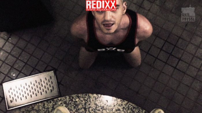 Fisting and Pissing Inside A Public Toilet With Axel Abysse