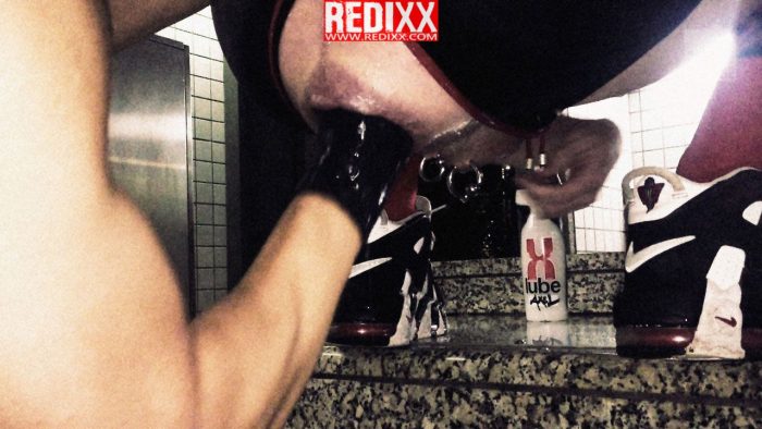 Fisting and Pissing Inside A Public Toilet With Axel Abysse