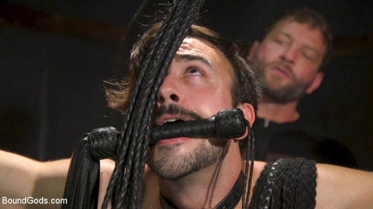Colby Jansen Flogs and Fucks Mason Lear for Bound Gods