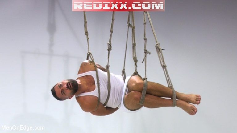 Men On Edge: Adam Ramzi Edged By Sebastian Keys and Lukas Tyler