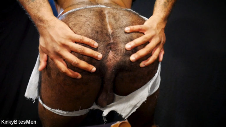 Hairy Micah Martinez Pleases Himself With Big Dildos