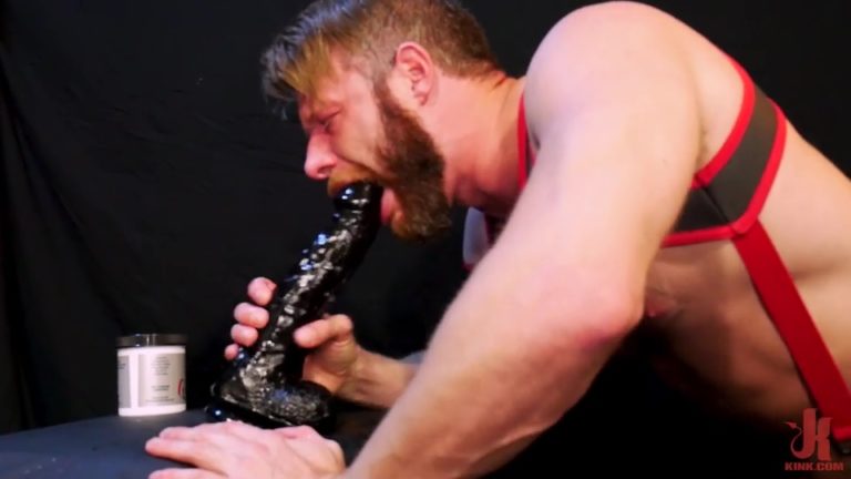 Brian Bonds Pleases Himself With Big Dildos