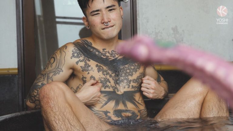 Yoshi Kawasaki Plays With Unusual Dildos