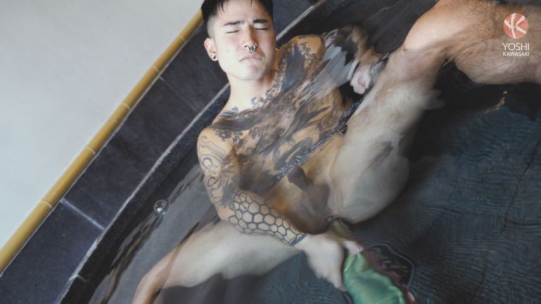 Yoshi Kawasaki Plays With Unusual Dildos