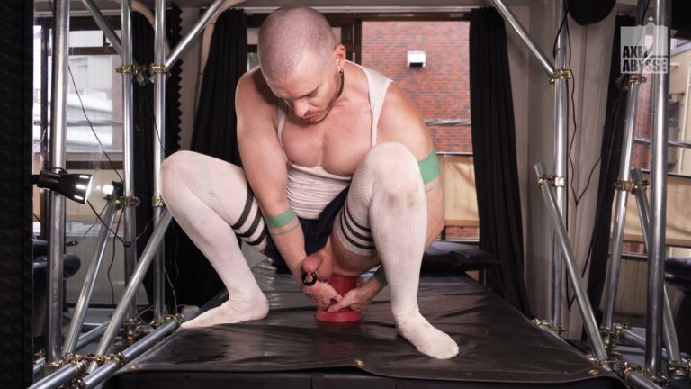 Axel Abysse Rides The Arthur Dildo