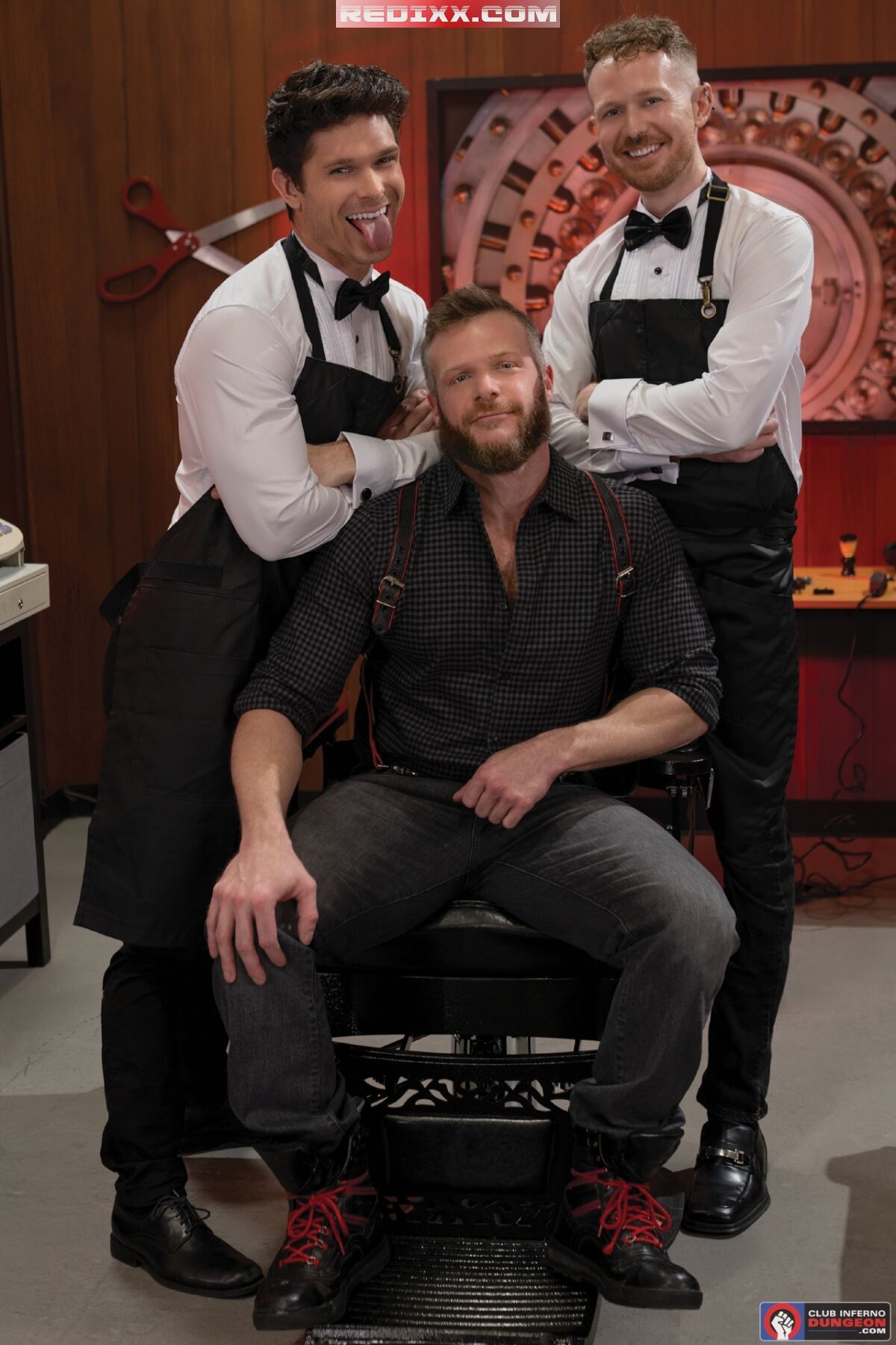 ButtHole Barber 2: Brian Bonds, Devin Franco & Logan Bell