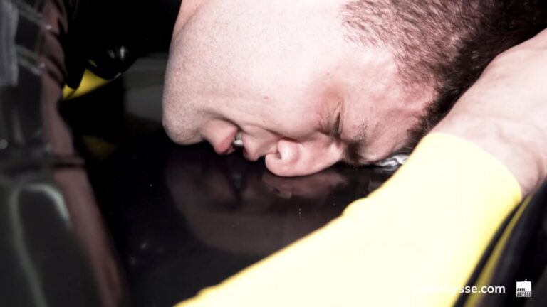 Axel Abysse Pees In His Own Mouth As Rikki Fists Him