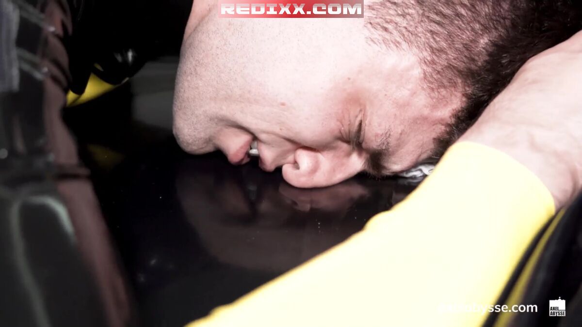Axel Abysse Pees In His Own Mouth As Rikki Fists Him 4