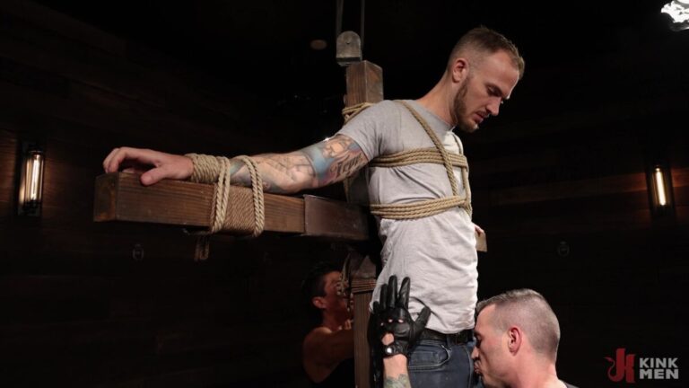 Christian Wilde Bound & Used By Derek Cage & Van Darkholm