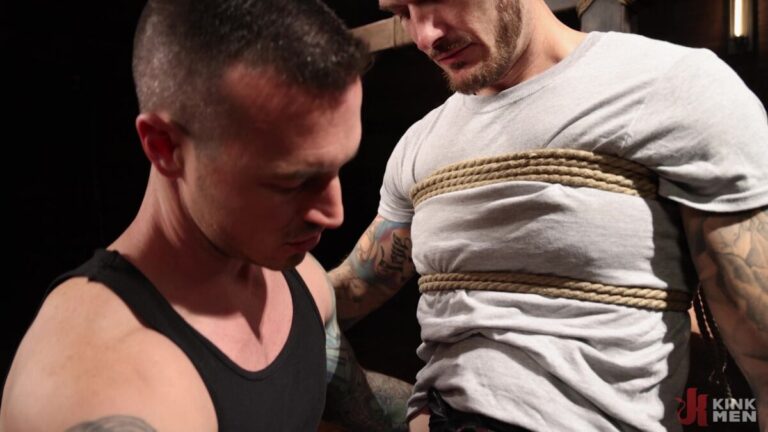 Christian Wilde Bound & Used By Derek Cage & Van Darkholm