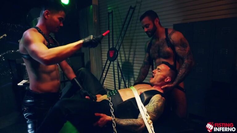 Colton Reece & Drew Valentino Play With Sub Derek Kage