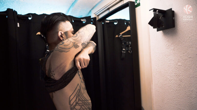 Leon Chevalier Fists Yoshi Kawasaki In Spit It Out Sex Shop