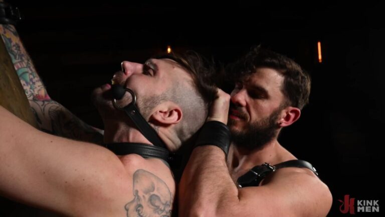 Leather Domination: Buck Richards Submits to Vander Pulaski
