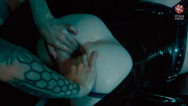 Rubber Fisting Sluts Indulge In Pissing