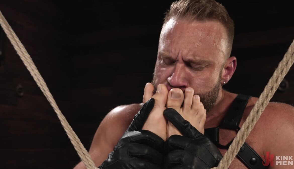 Leather, Foot Fetish & BDSM With Carter Collins & Brogan 17