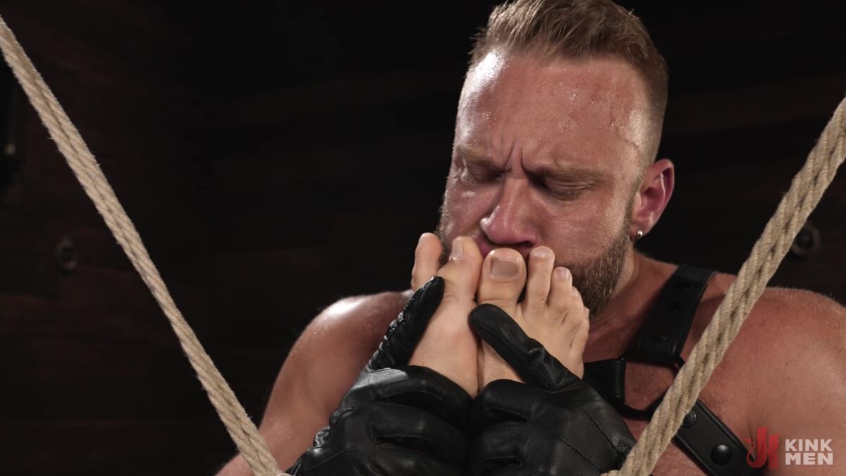 Leather, Foot Fetish & BDSM With Carter Collins & Brogan 17