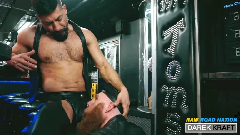 Three Leather Men In A Dungeon - This Is Leathergeddon 1