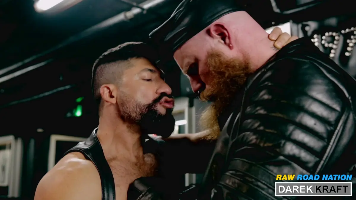 Three Leather Men In A Dungeon - This Is Leathergeddon