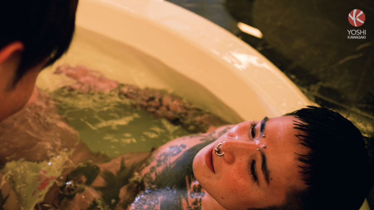 Yoshi Kawasaki Empties His Bladder During An Anal Orgasm 7