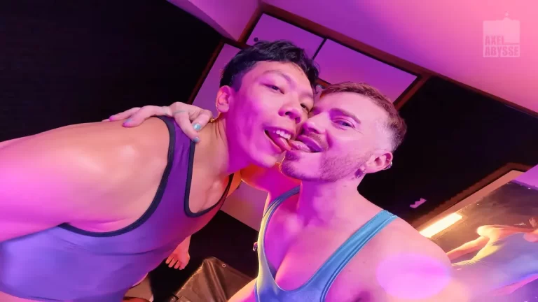 Yowei & Axel Abysse Double Fisting Each Other 7