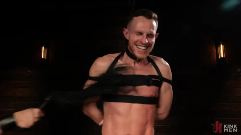 Leather Clad Vander Pulaski Dominates Damaged Bttm 9
