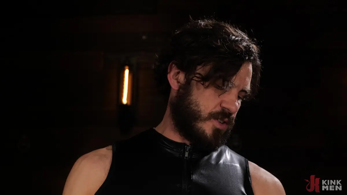 Leather Clad Vander Pulaski Dominates Damaged Bttm 2