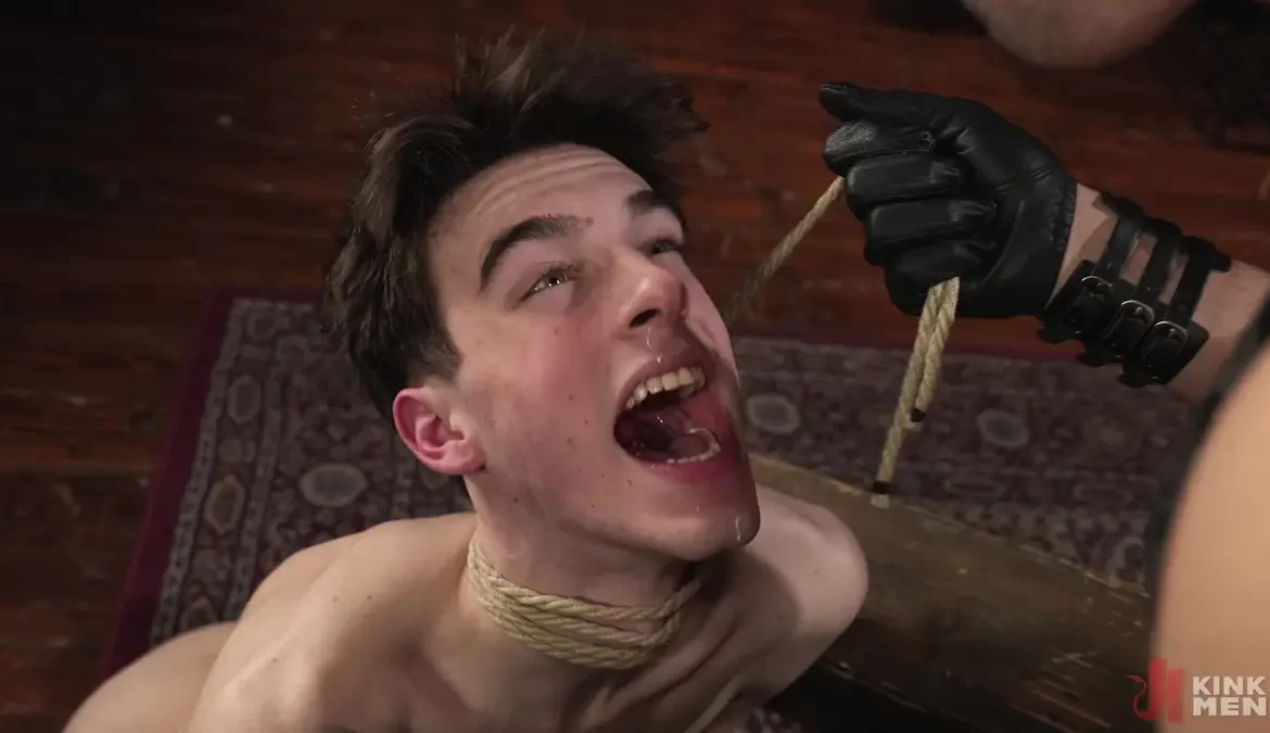 Eddie Patrick Makes His BDSM Debut With Max Mabry 16