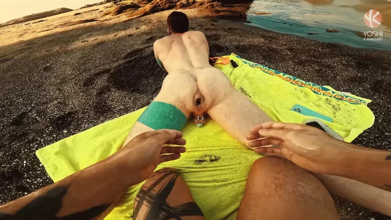 Pissing In A Double Fisted Ass: Axel & Yoshi 1