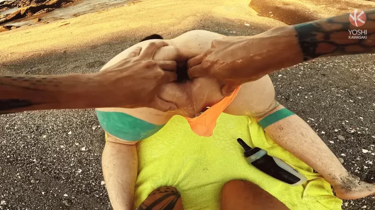 Pissing In A Double Fisted Ass: Axel & Yoshi 5