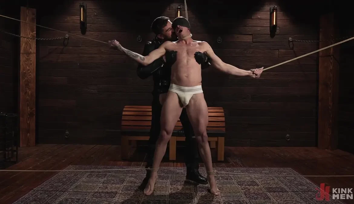 Chris Damned Dominates Phoenix Leo In Leather 2