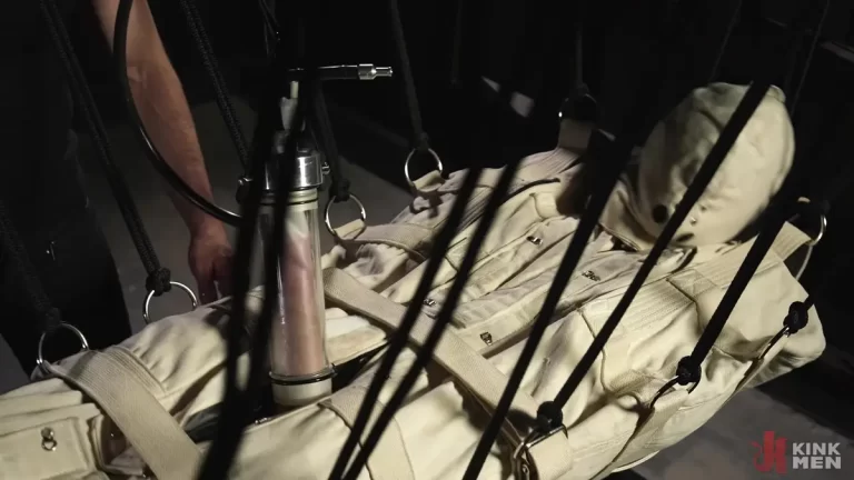 Buck Richards's Edging KinkMen Session With Van Darkholme 6