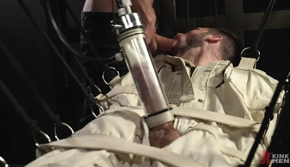 Buck Richards's Edging KinkMen Session With Van Darkholme 7