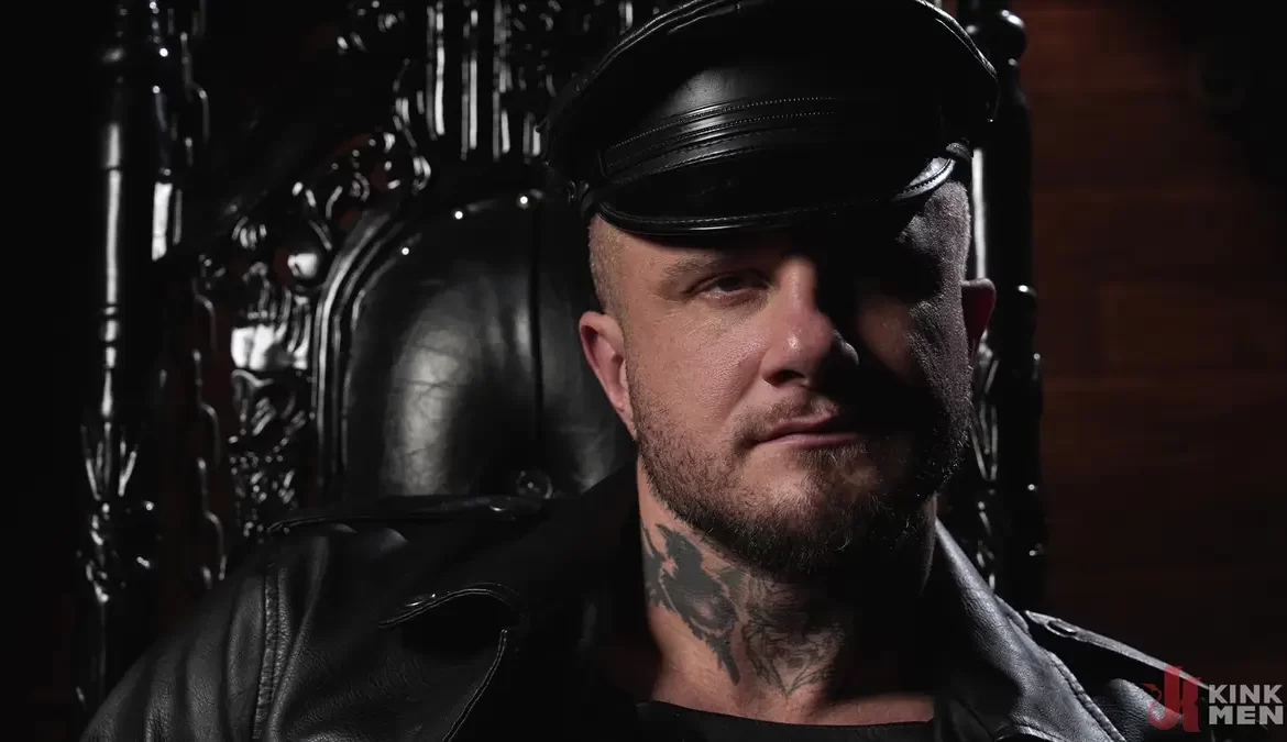 Leather Crush: Miles Fallon Submits To Crush Daddy 1