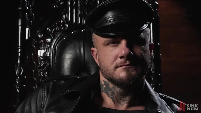 Leather Crush: Miles Fallon Submits To Crush Daddy 1
