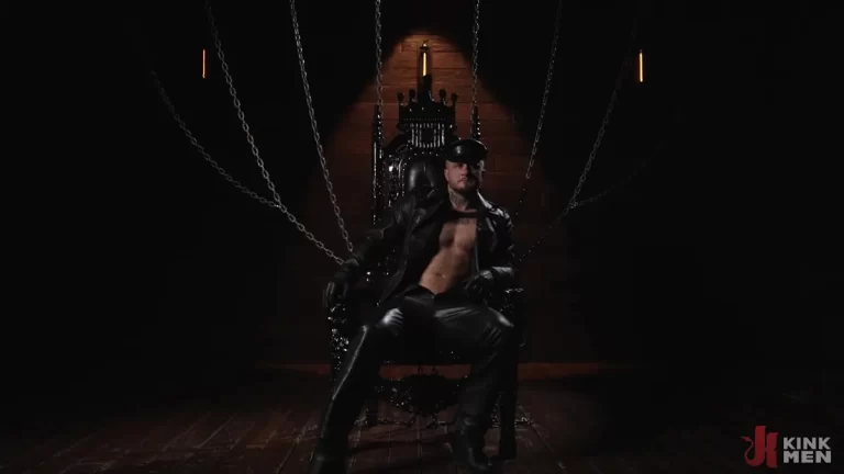 Leather Crush: Miles Fallon Submits To Crush Daddy 2