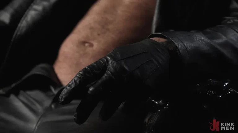 Leather Crush: Miles Fallon Submits To Crush Daddy