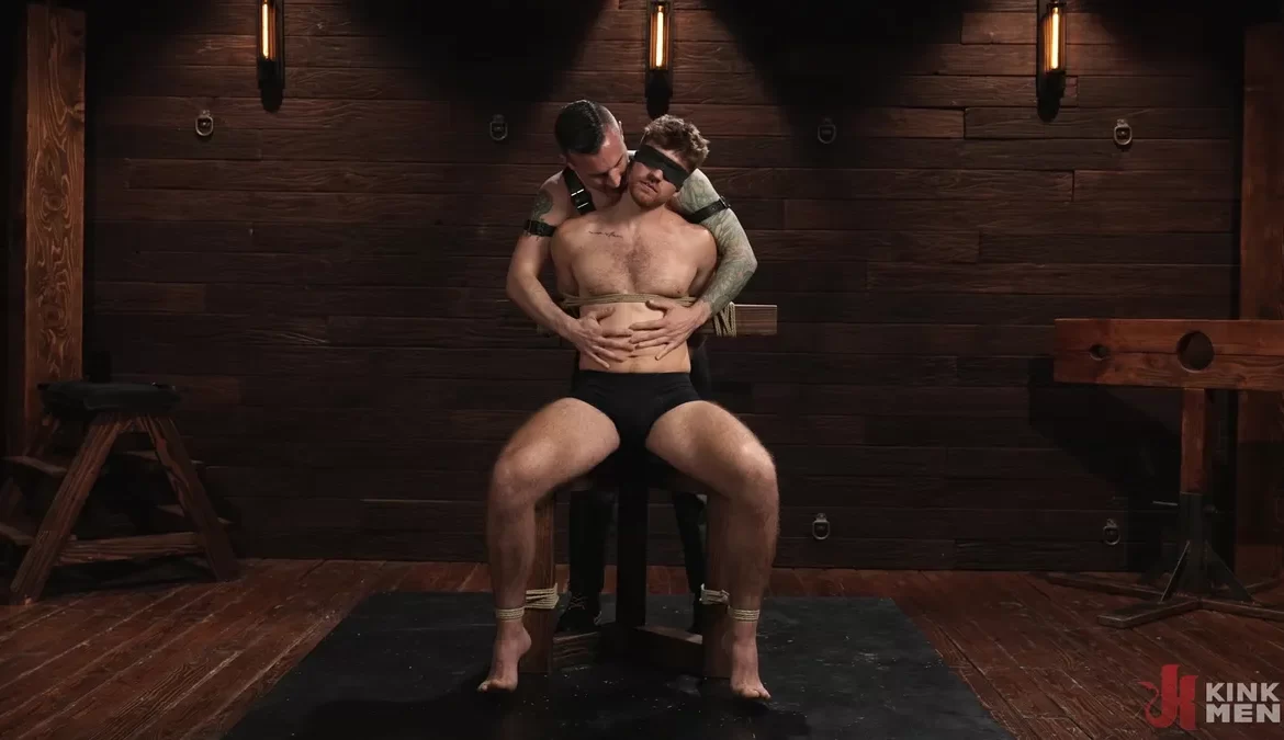 Leather Dom Derek Kage Dominates Carter Collins 2