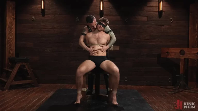 Leather Dom Derek Kage Dominates Carter Collins 2