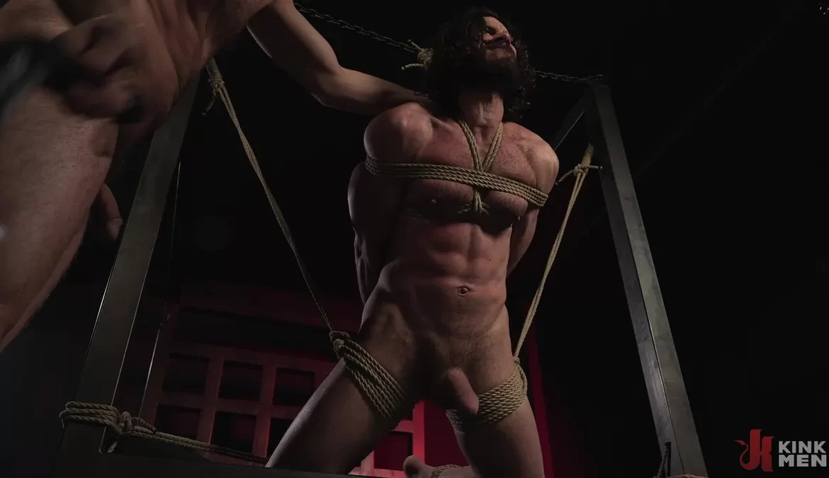 Leather Agony: Cliff Jensen Torments Vander Pulaski 6