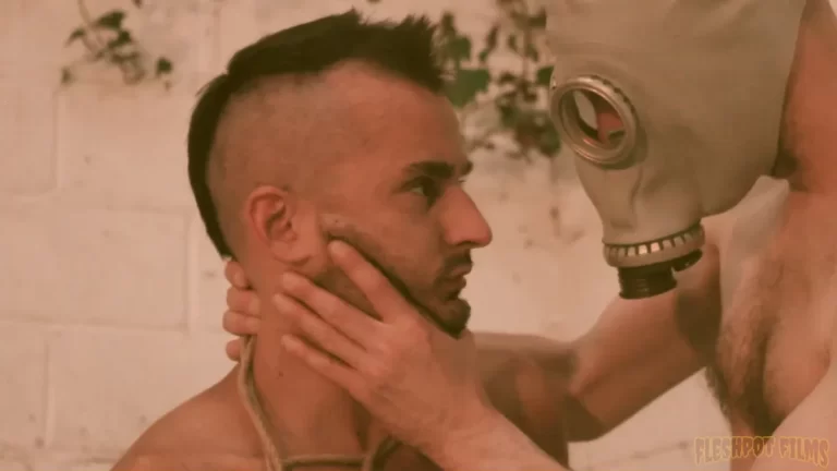 Gas-Masked Willy Wanker Fist Fucks Brett Tyler 1