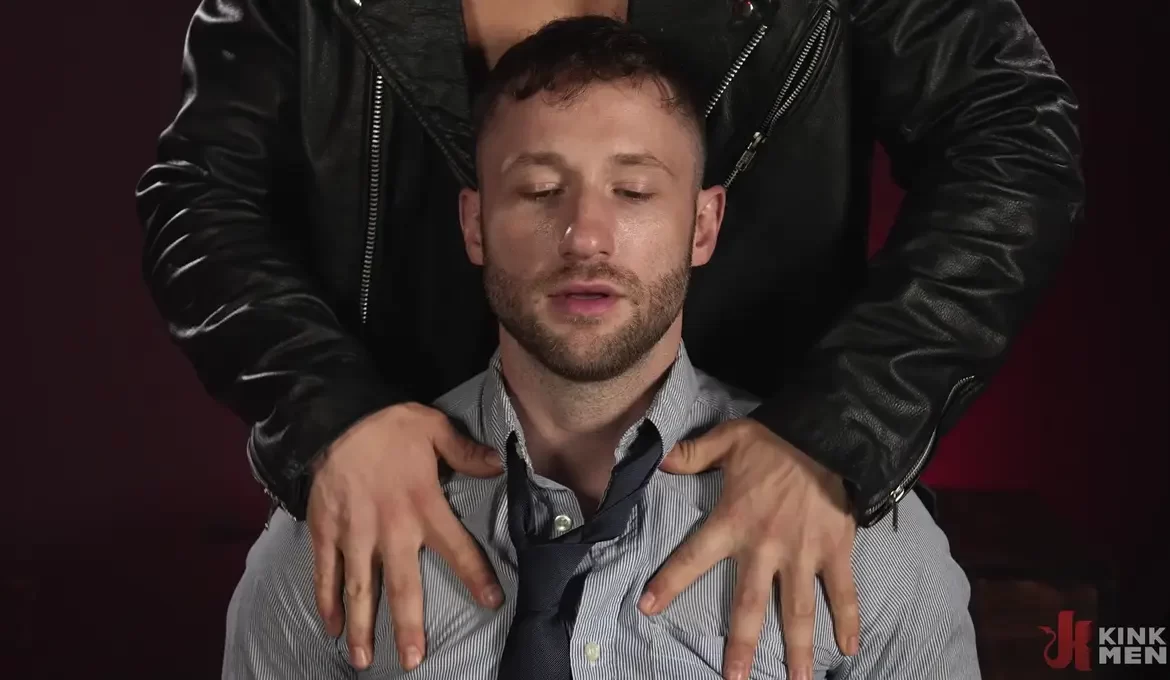 Leather God Johnny Donovan Dominates Miles Fallon