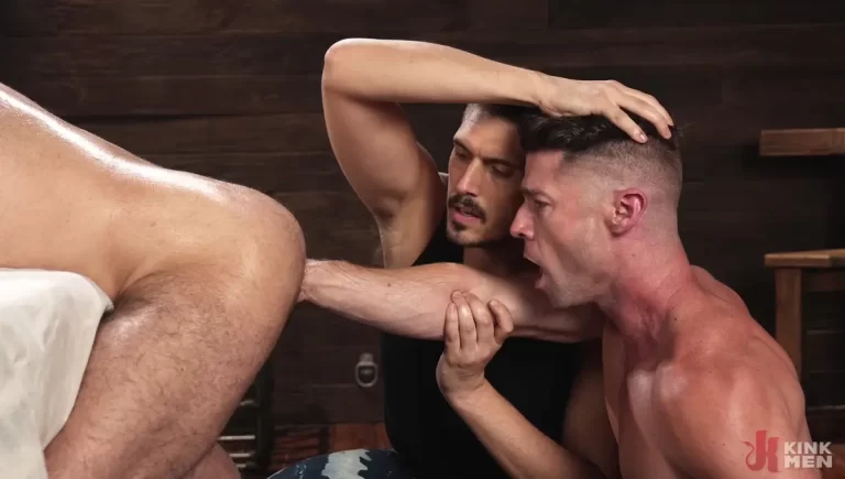 BDSM Fisting With Matty West, WoodxBound, & Marco Napoli  4