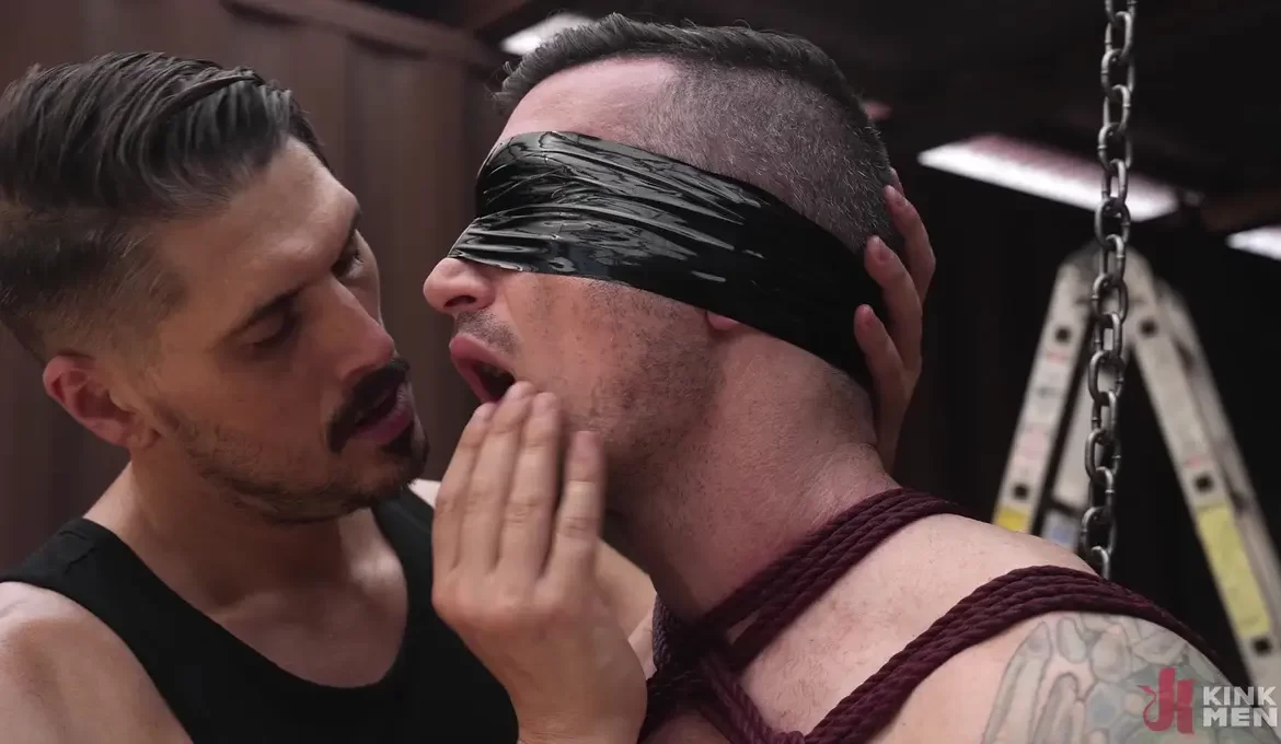 A Gorgeous Derek Kage Is Put On The Edge By Caged Jock & WoodxBound