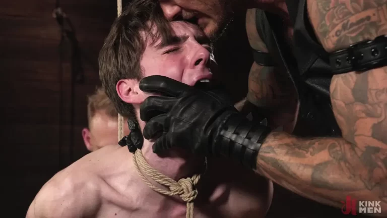 Leather Fetish & BDSM: Christian Wilde, Brogan, & Max Mabry 5