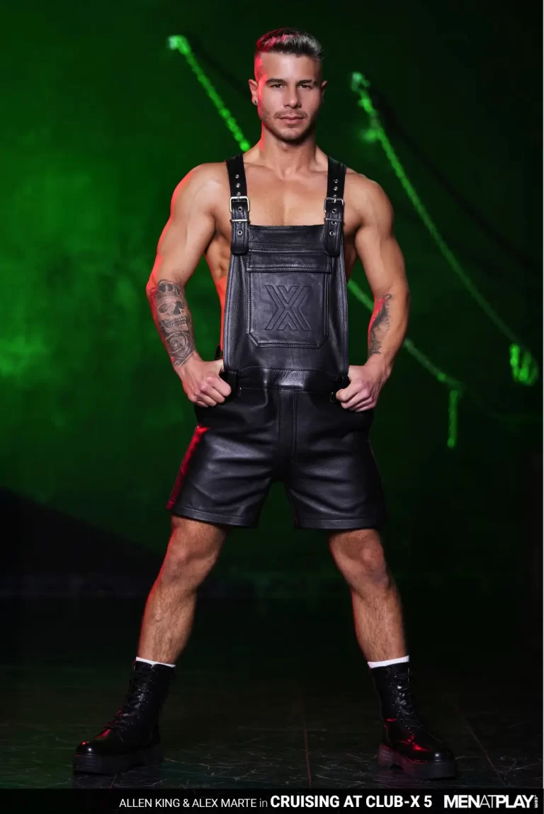 Power & Leather: Alex Marte Takes Control Over Allen King 7