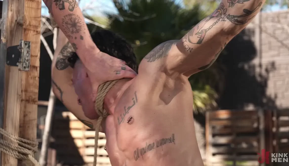 Kinky Gay Cowboy Colt Spence Uses Siren Santiago's Holes 4