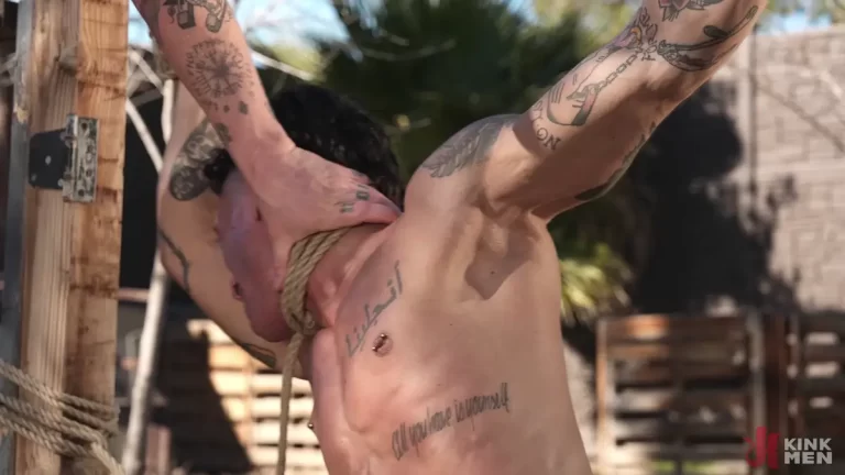 Kinky Gay Cowboy Colt Spence Uses Siren Santiago's Holes 4